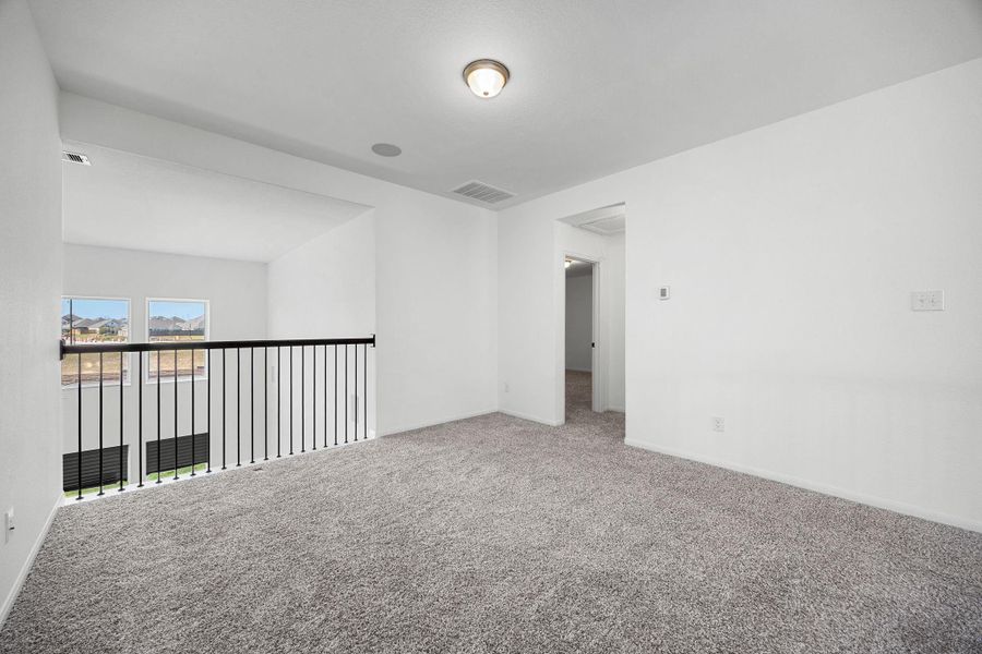 Spacious, unfurnished interior of a new home in , Cypress (Image 35).