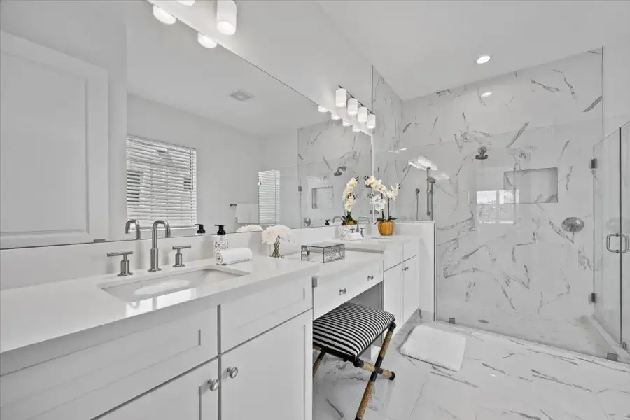 Dual Sink and Vanity