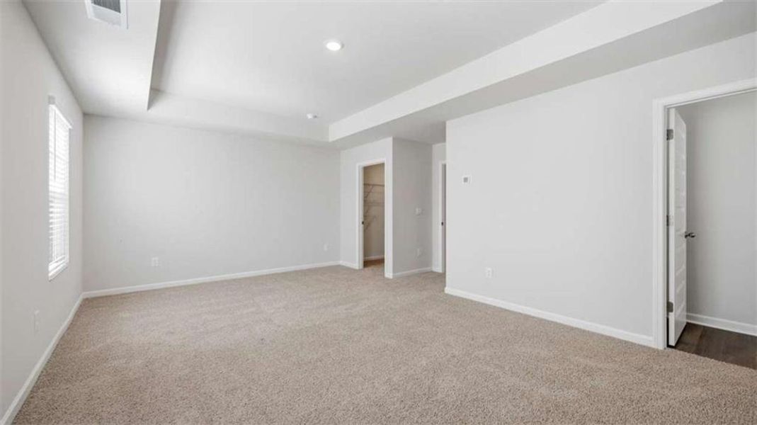 Spacious, unfurnished interior of a new home in Poplar Preserve, Newnan (Image 23). Spacious, unfurnished interior of a new home in Poplar Preserve, Newnan (Image 23).