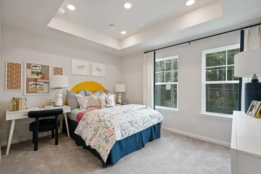 Furnished interior view inside a new home in Dreycott, Lawrenceville (Image 24).