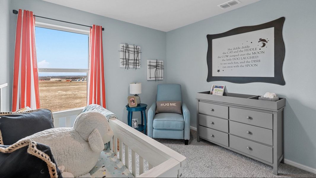 Furnished interior view inside a new home in Monarch at the Meadows, Ponder (Image 32).