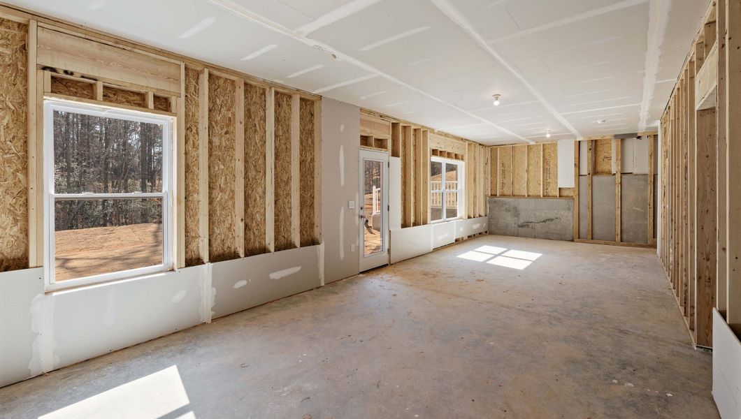 In-progress construction of a new home in Spring Ridge, Anderson, SC (Image 29).