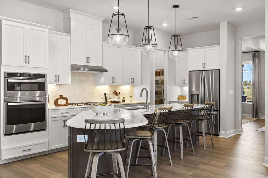 Representative furnished interior of a home built from the Whitmore II by Taylor Morrison in Tramore, Harrisburg (Image 6).