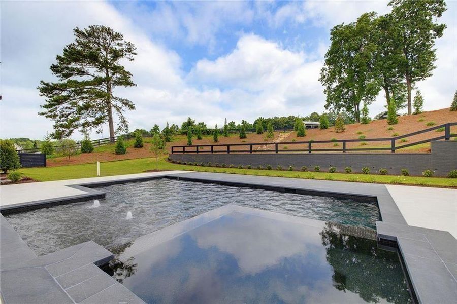 Exterior details and patio area of a home in , Canton (Image 29).