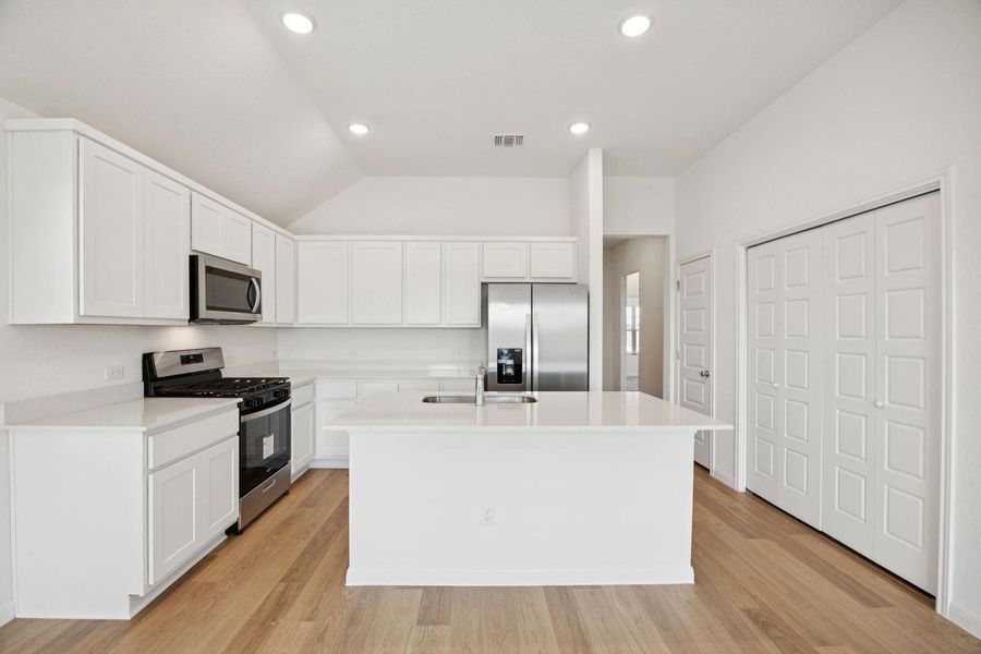 Furnished interior view inside a new home in Trinity Ranch, Elgin (Image 15).