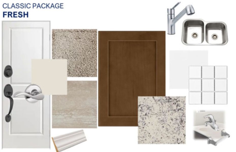 Sample of building materials used in homes in Asante- Atrium Series, Surprise (Image 4). Sample of building materials used in homes in Asante- Atrium Series, Surprise (Image 4).