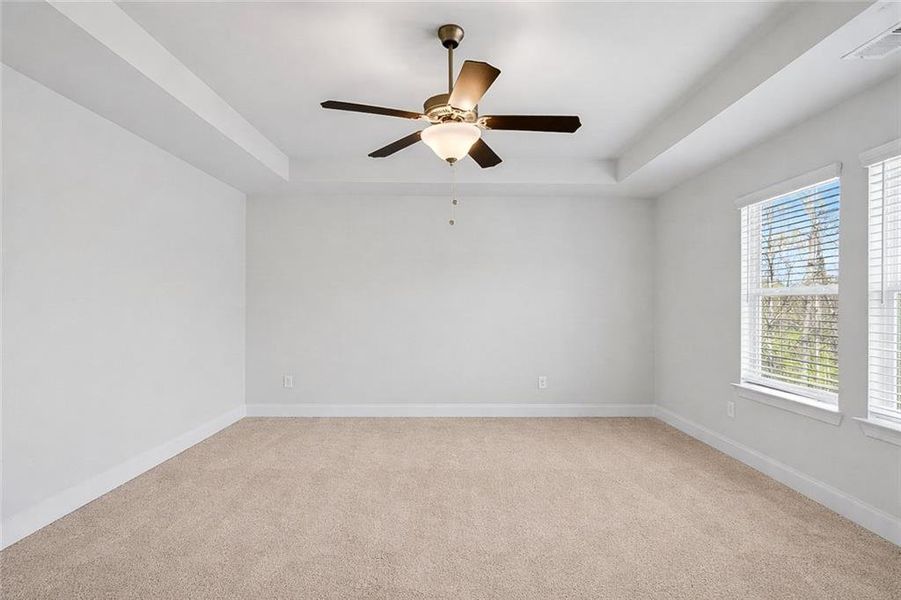 Spacious, unfurnished interior of a new home in Waters Edge, Mansfield (Image 21).