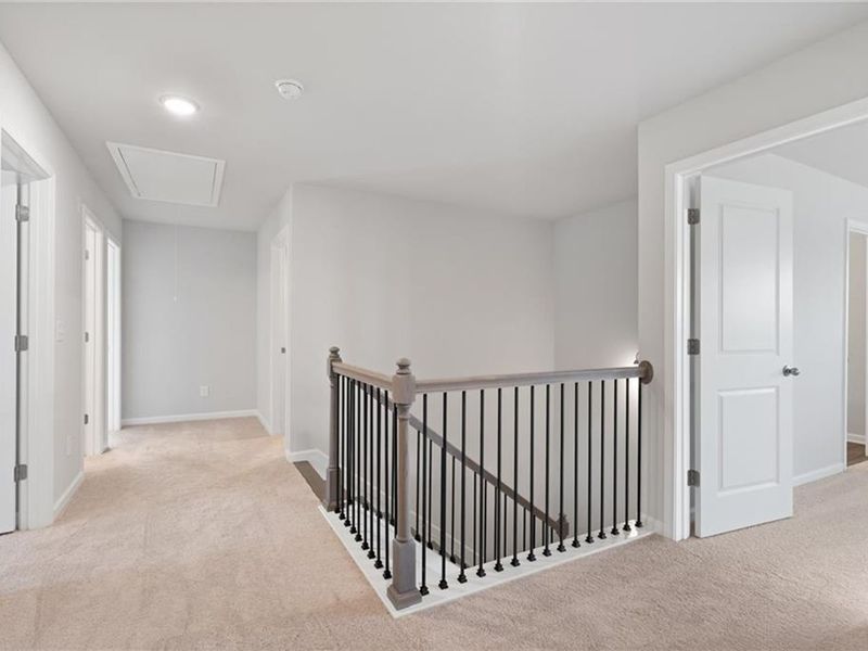 Spacious, unfurnished interior of a new home in Cedar Farms, Winder (Image 24). Spacious, unfurnished interior of a new home in Cedar Farms, Winder (Image 24).
