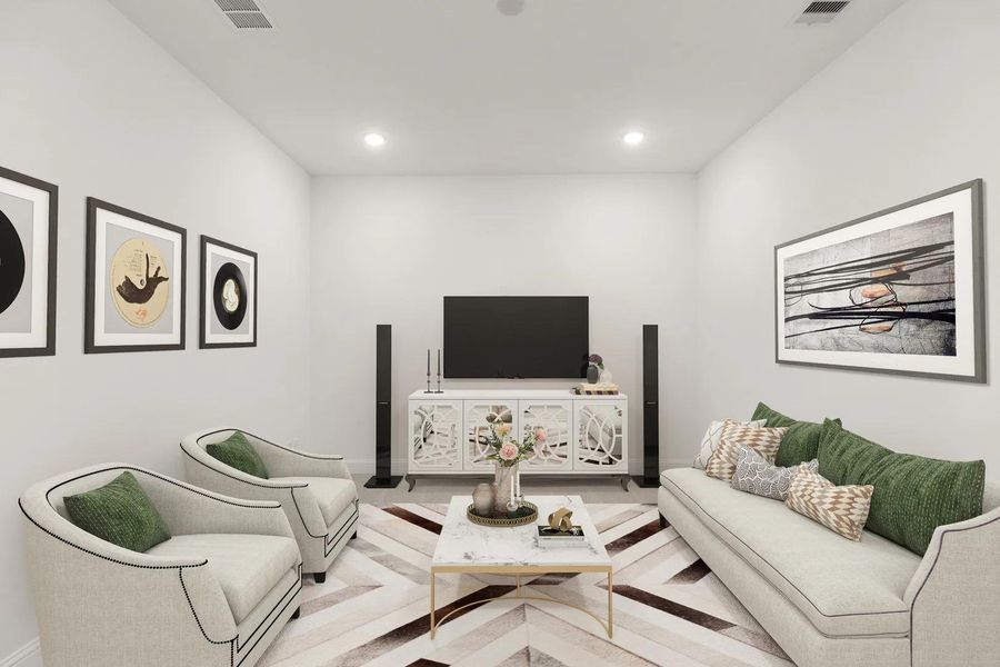 Granbury D Media room