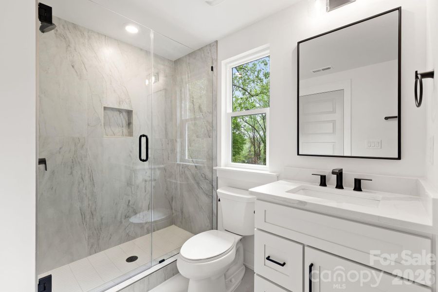 Furnished interior view inside a new home in , Charlotte (Image 34). Furnished interior view inside a new home in , Charlotte (Image 34).