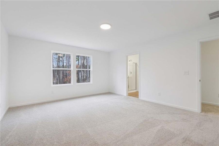 Spacious, unfurnished interior of a new home in The Pointe at Heron Bay, Locust Grove (Image 27).