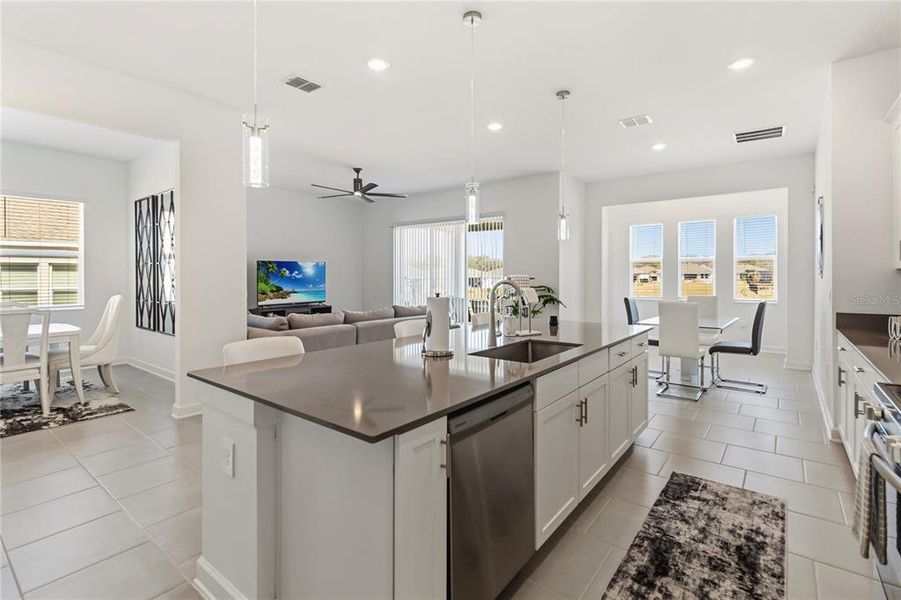 Furnished interior view inside a new home in Providence, Davenport (Image 19).