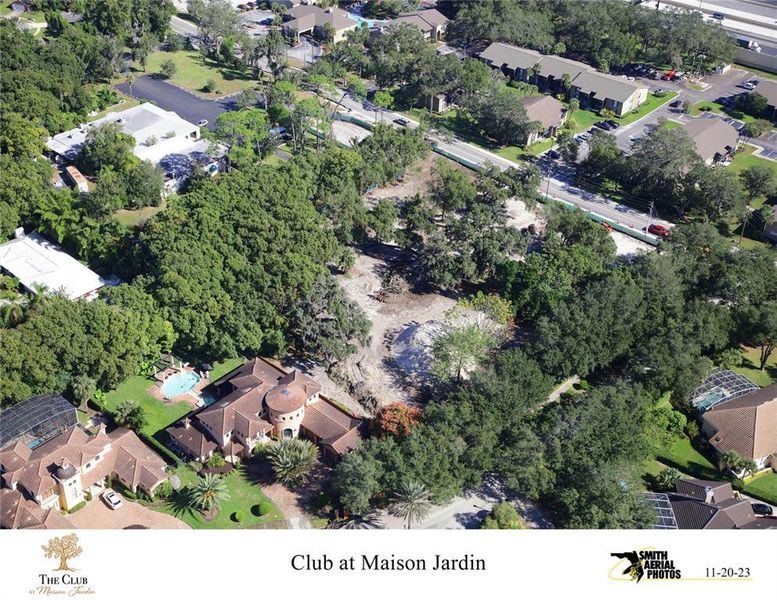 Site Aerial Photo-Development progress