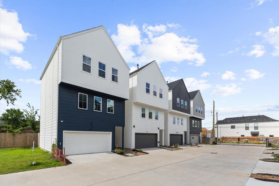 8317 Springwood Canyon Ln. - Step into this beautifully designed residence featuring a spacious open-concept layout perfect for entertaining. The first floor offers a versatile flex room ideal for a home office, gym, or guest suite. Ascend to the third floor to discover three generously sized bedrooms, including a luxurious primary suite with ample closet space.