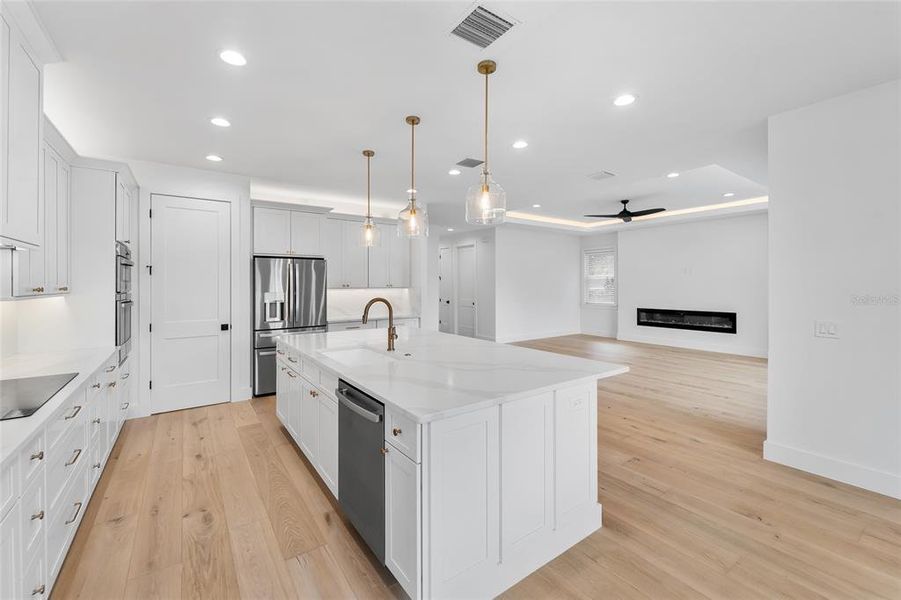 Furnished interior view inside a new home in , Tampa (Image 15).