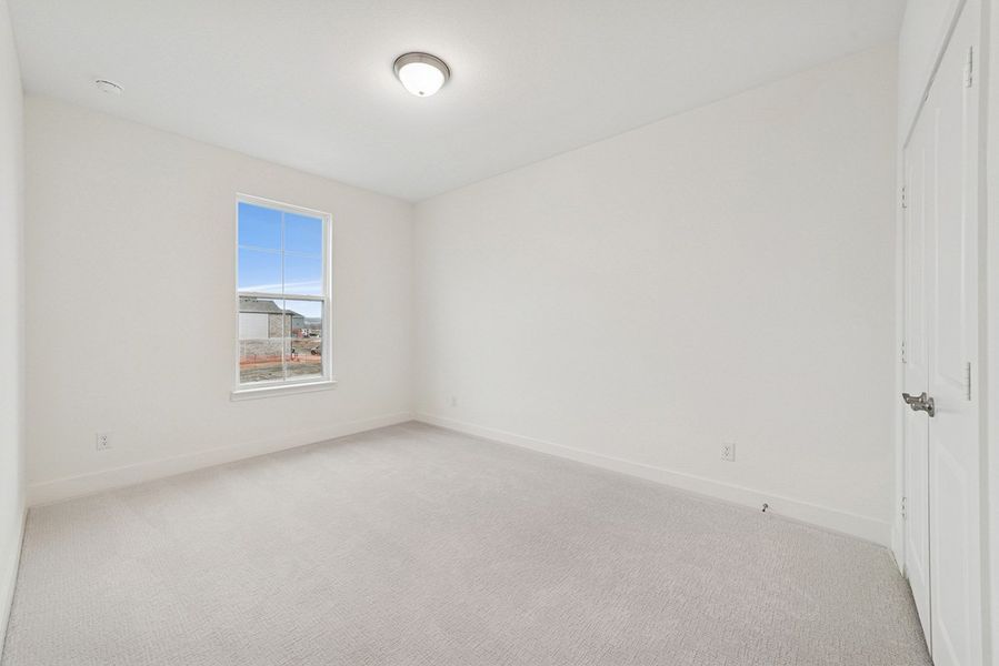 Representative unfurnished interior of a home built from the Riseley by Landon Homes in Fields - East Village, Frisco (Image 17). Representative unfurnished interior of a home built from the Riseley by Landon Homes in Fields - East Village, Frisco (Image 17).