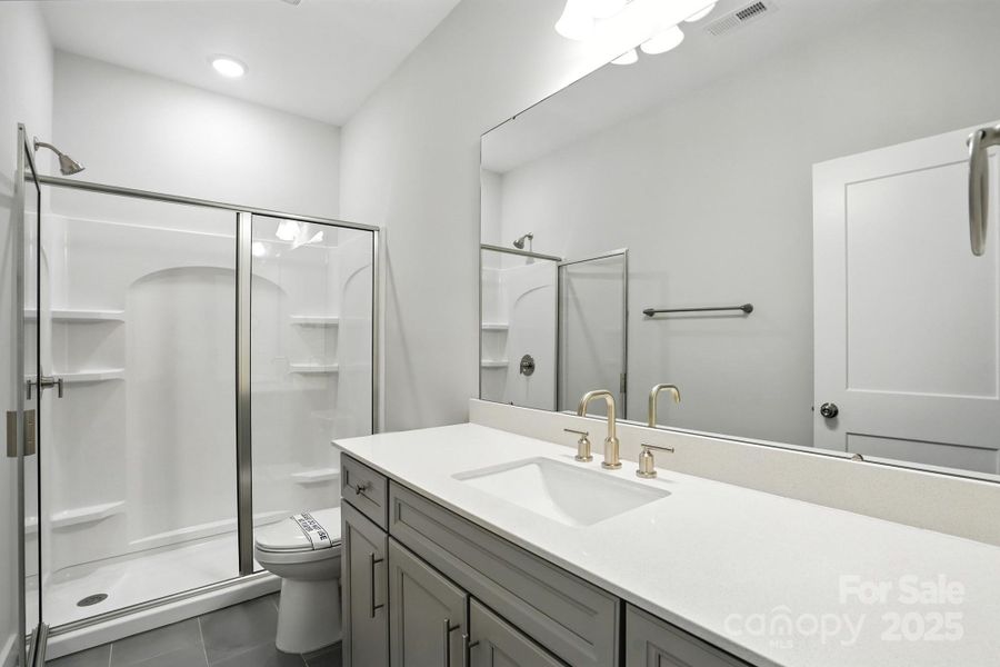 Furnished interior view inside a new home in Villas at Prestwick, Mooresville (Image 13).