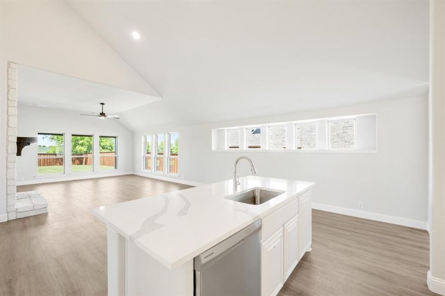 Furnished interior view inside a new home in Wildcat Ridge Phase 3, Godley (Image 9). Furnished interior view inside a new home in Wildcat Ridge Phase 3, Godley (Image 9).