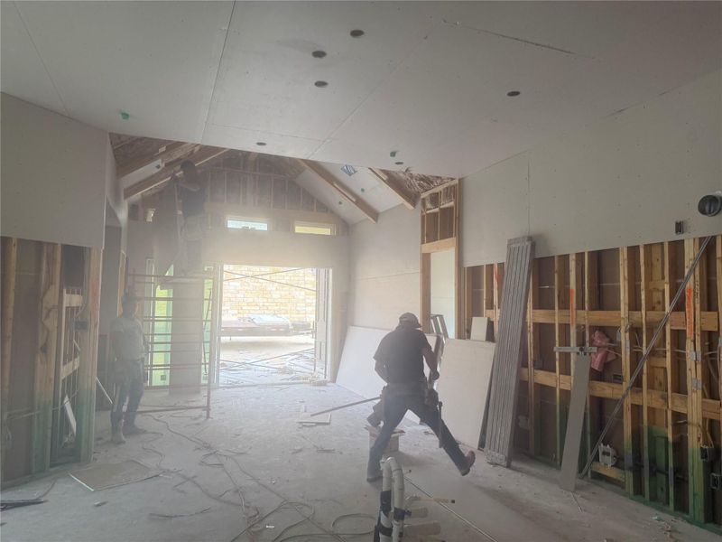 HOME IS UNDER CONSTRUCTION