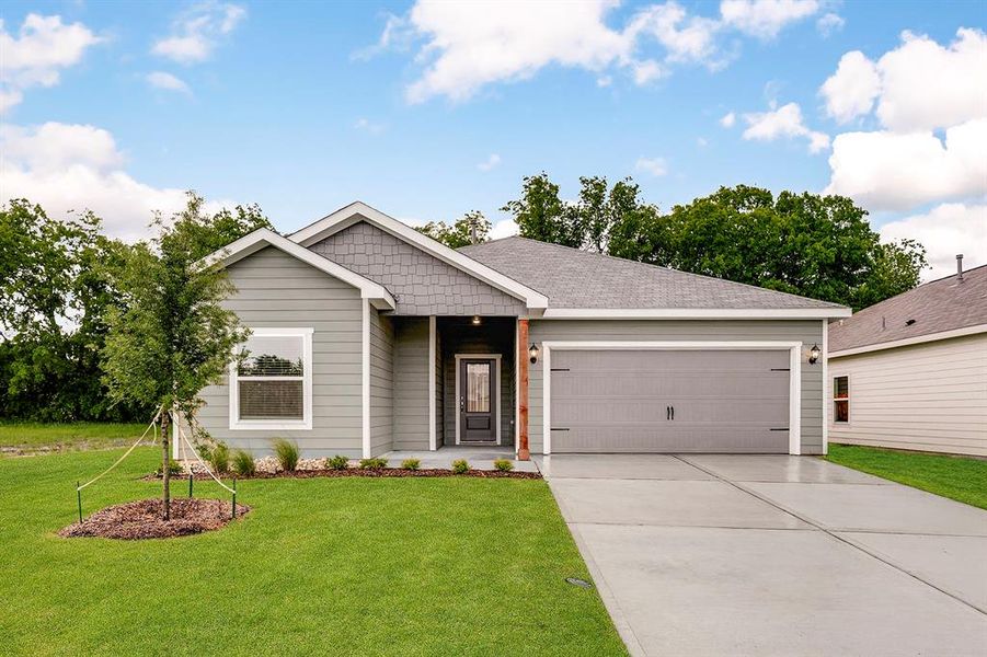 Example of Sabine to be built at 112 Southgate Dr. Interior finishes may differ than shown in photos. Estimated construction completion is July of 2025.