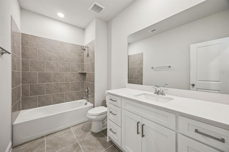 Furnished interior view inside a new home in Sicily, Princeton (Image 8).