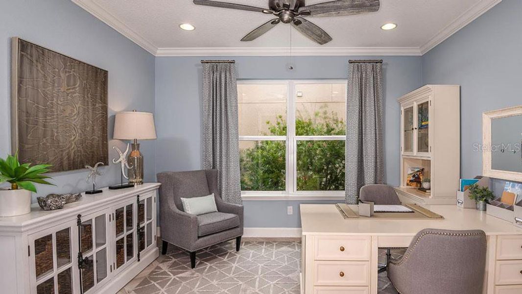 Furnished interior view inside a new home in Firethorn, Parrish (Image 18).