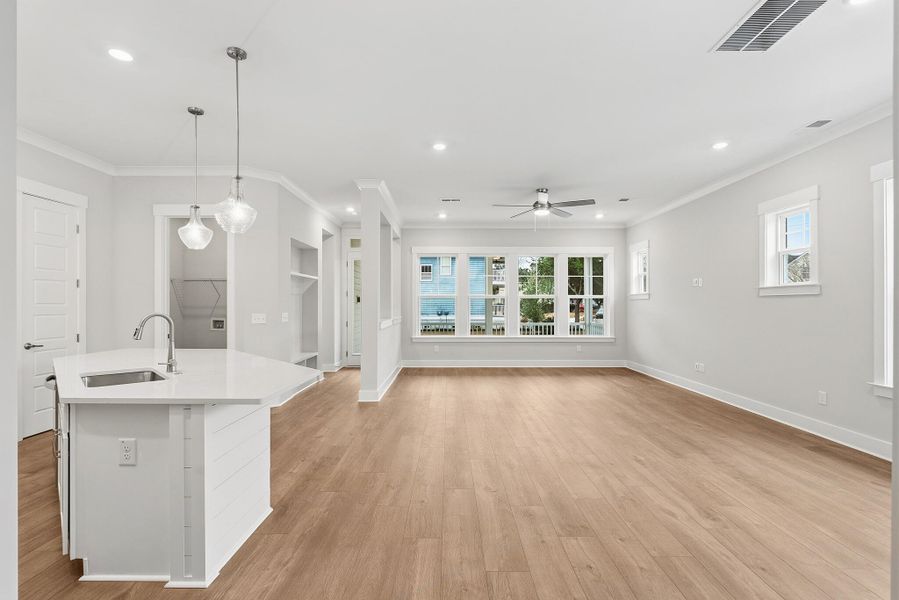 Spacious, unfurnished interior of a new home in Discover Series, Charleston (Image 12).