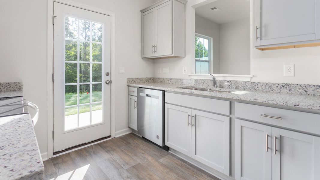 Furnished interior view inside a new home in Henley Ridge, Graham (Image 4).