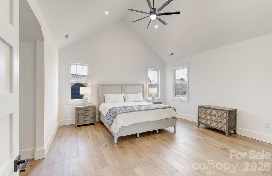 Furnished interior view inside a new home in , Mills River (Image 10).