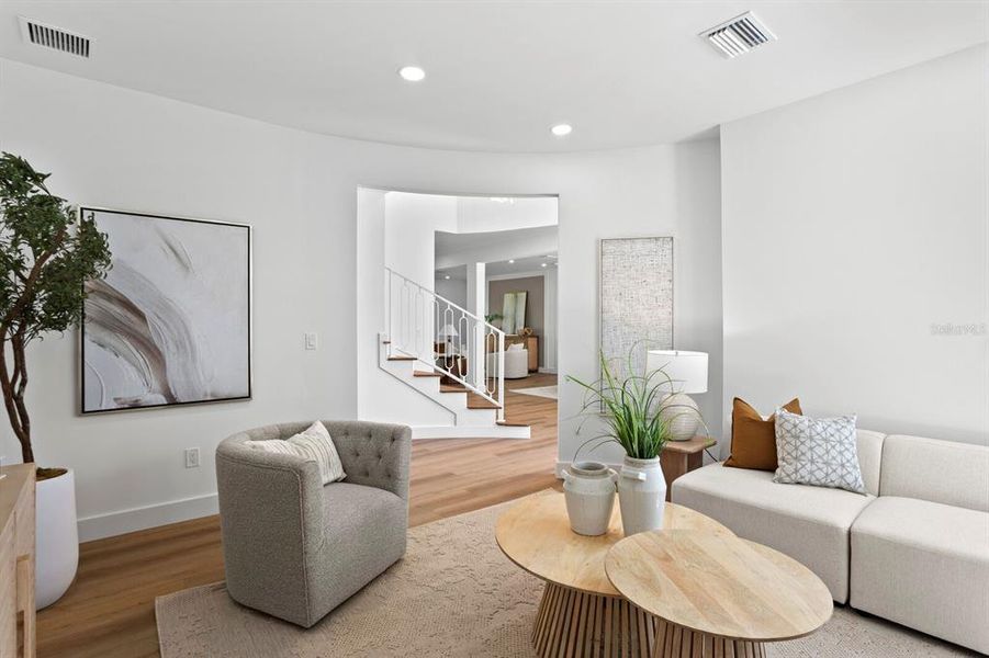 Furnished interior view inside a new home in , Lutz (Image 8).