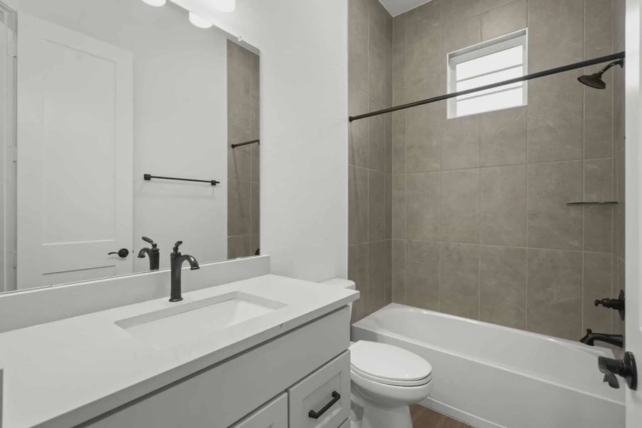 Furnished interior view inside a new home in Evergreen, Fulshear (Image 5).