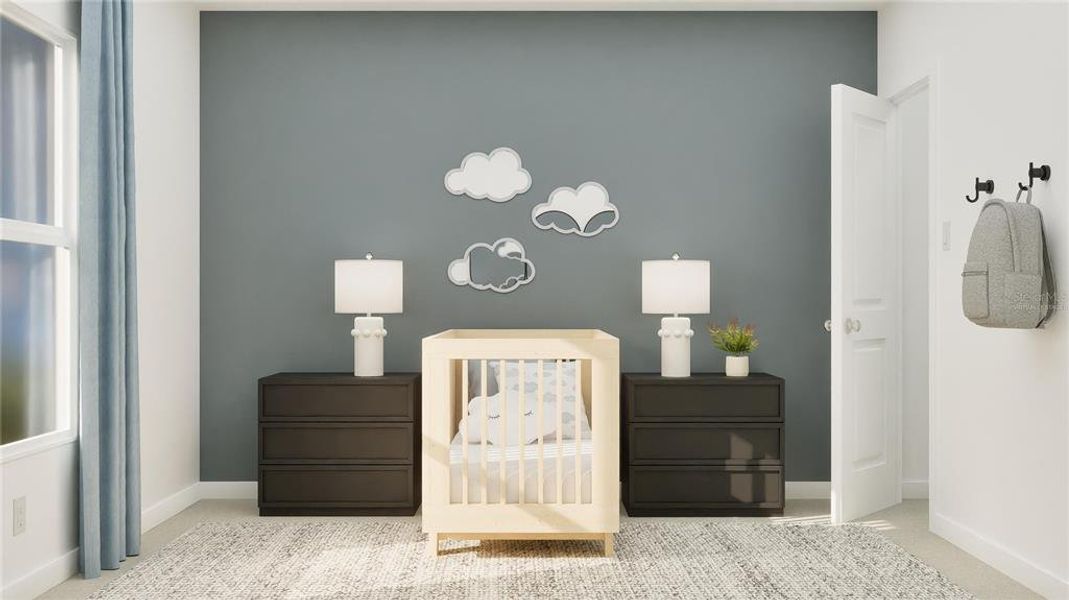 Furnished interior view inside a new home in , Clermont (Image 14).