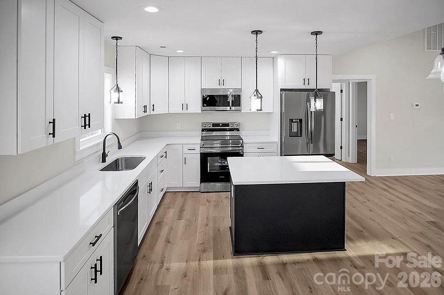 Furnished interior view inside a new home in , Shelby (Image 6). Furnished interior view inside a new home in , Shelby (Image 6).