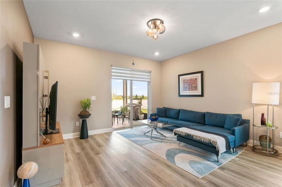 Furnished interior view inside a new home in Sawgrass Lakes I, Parrish (Image 30).