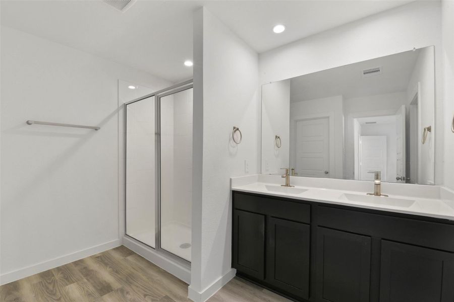 Furnished interior view inside a new home in City Gate North, Houston (Image 8).