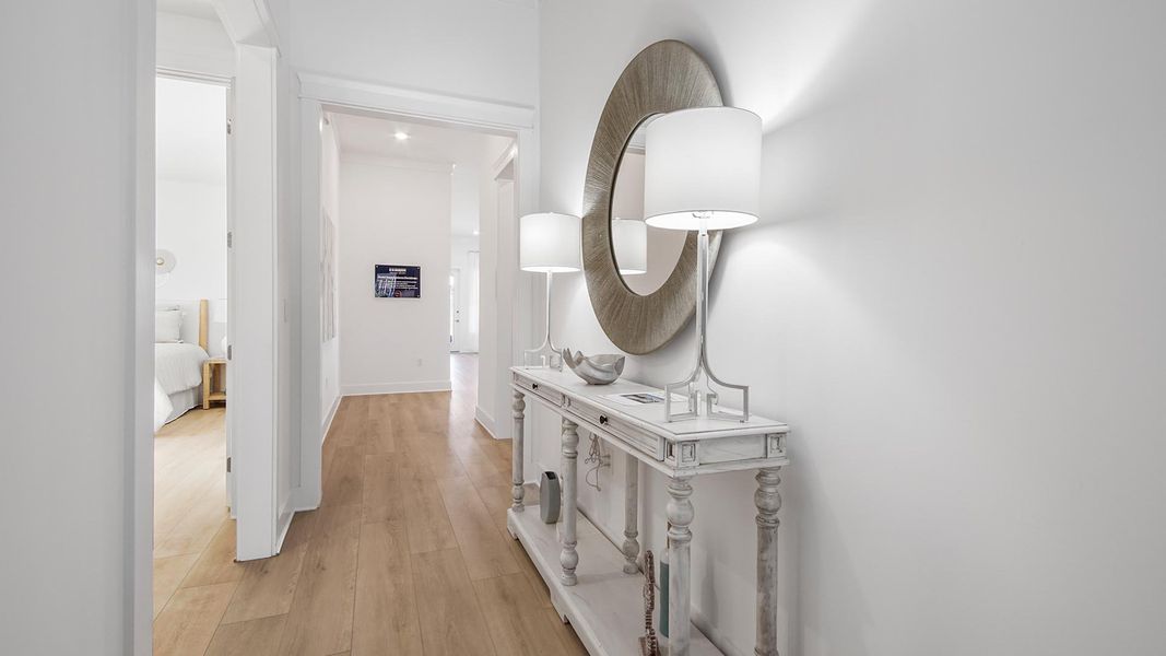 Representative furnished interior of a home built from the Jubilee by D.R. Horton in Breakfast Point East Phase II, Panama City Beach (Image 4).
