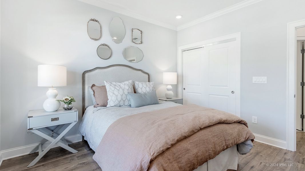 Representative furnished interior of a home built from the Promenade by Epcon Communities in The Courtyards at Bailey Farms, Dacula (Image 56).