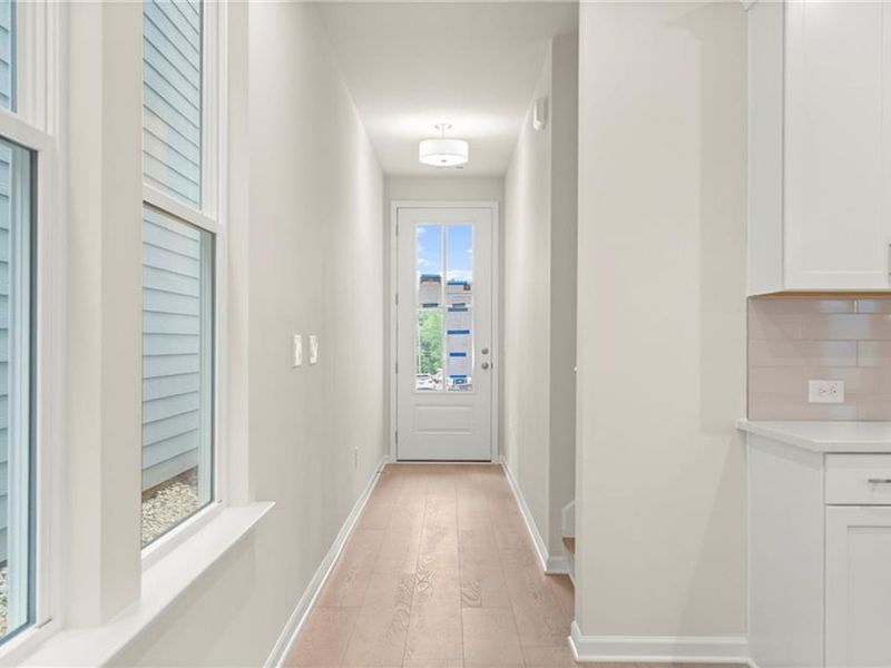 Spacious, unfurnished interior of a new home in The Village at Shallowford, Kennesaw (Image 20).