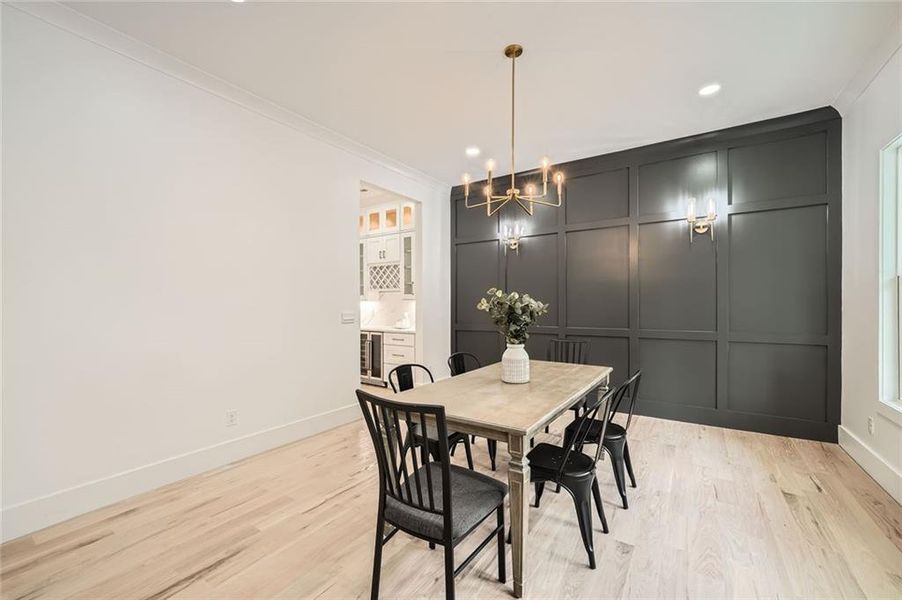 Furnished interior view inside a new home in , Grayson (Image 16).