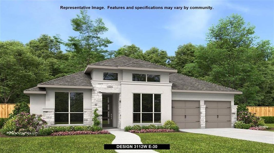 Front exterior of a new home in , McKinney, TX, highlighting curb appeal (Image 4).