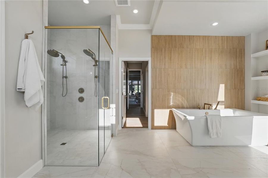 Furnished interior view inside a new home in , Archer (Image 9).