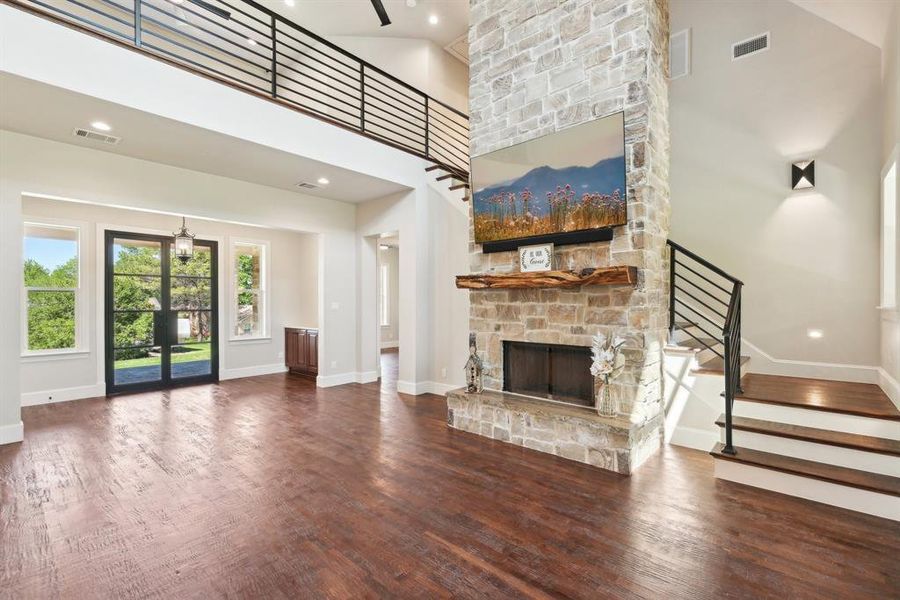 Furnished interior view inside a new home in , Gun Barrel City (Image 4). Furnished interior view inside a new home in , Gun Barrel City (Image 4).