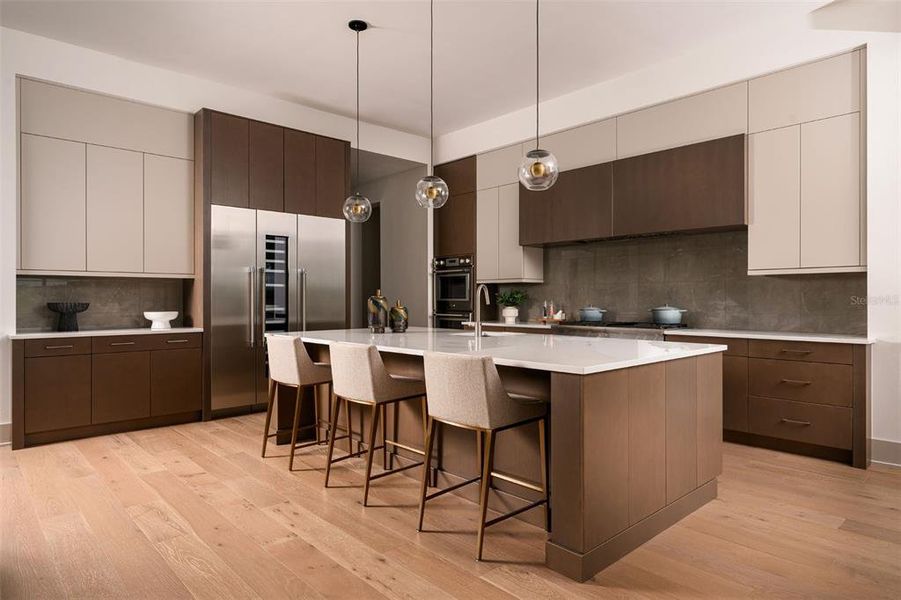 Furnished interior view inside a new home in , Sarasota (Image 13).