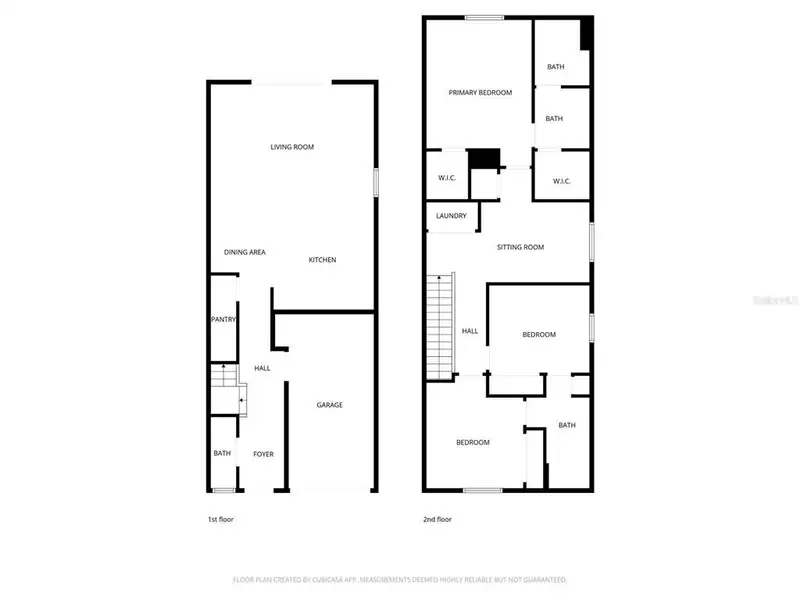 2D floor plan layout of this home in , Wesley Chapel, FL (Image 6).