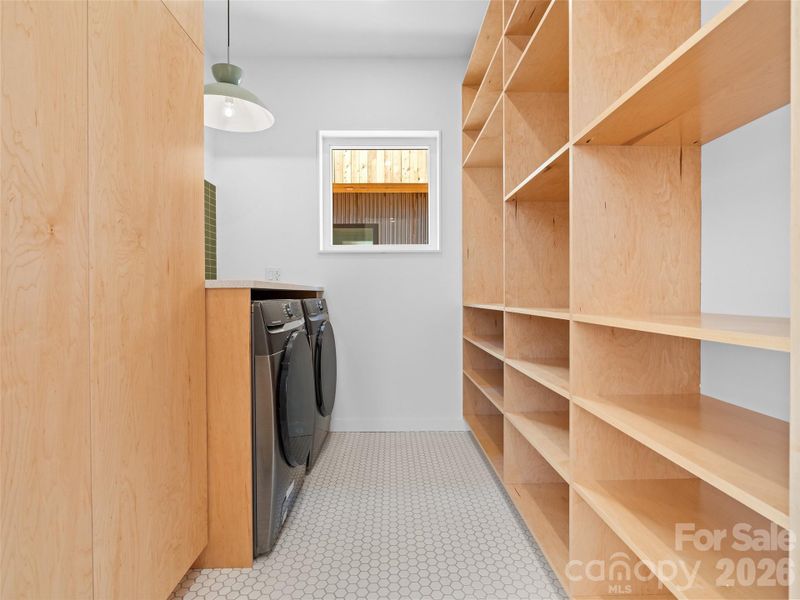 Entry closet/pantry/laundry