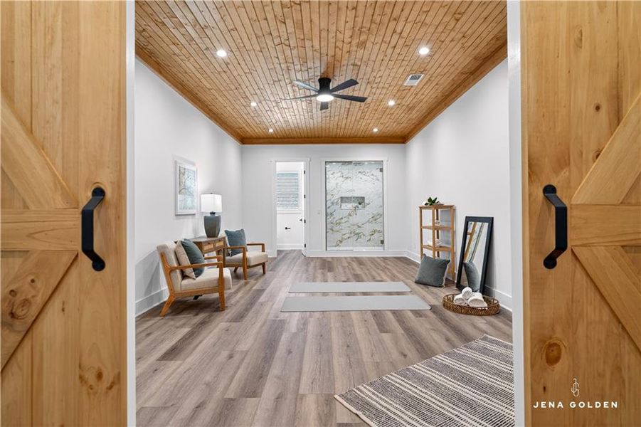 Furnished interior view inside a new home in , Dahlonega (Image 11).