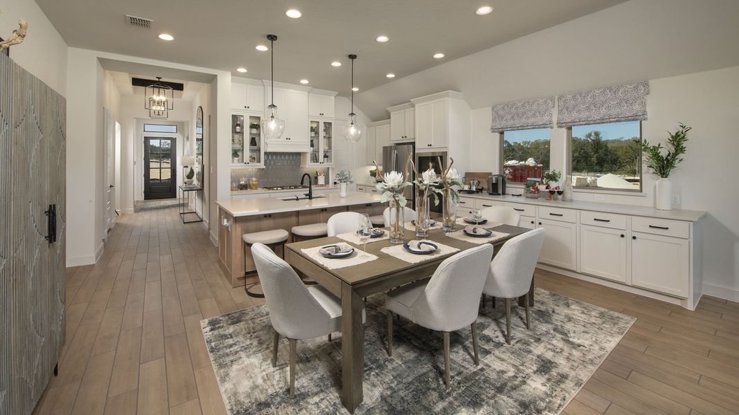 Furnished interior view inside a new home in Two Step Farm, Montgomery (Image 13).
