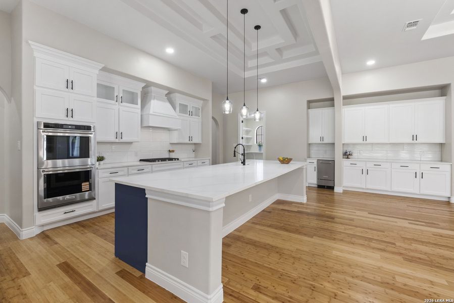 Furnished interior view inside a new home in , New Braunfels (Image 15).