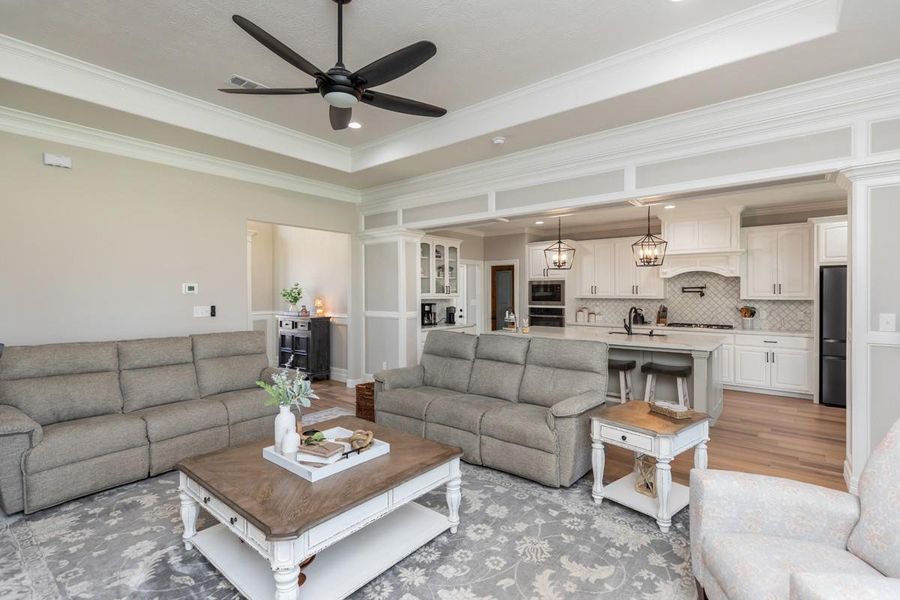 Furnished interior view inside a new home in , Lumberton (Image 32). Furnished interior view inside a new home in , Lumberton (Image 32).