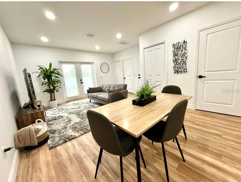 Furnished interior view inside a new home in , Tampa (Image 6).